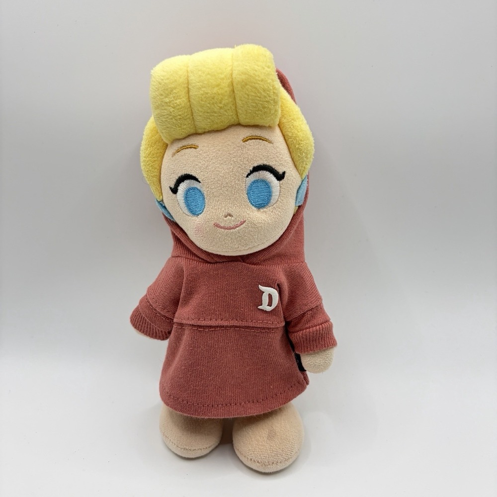 Disney Store Cinderella nuiMOs 7" Poseable Plush Doll Disneyland Spirit Jersery